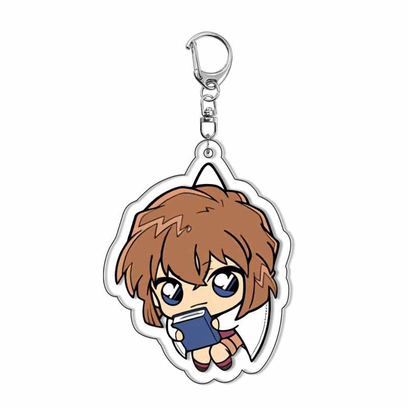 Detective Conan Acrylic Keychain  Conan Edogawa Ran Mouri Transparent School Bag Pendant Keyring