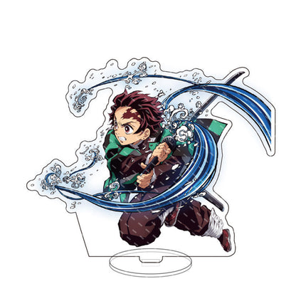 Custom-made Demon Slayer acrylic figurines – in stock