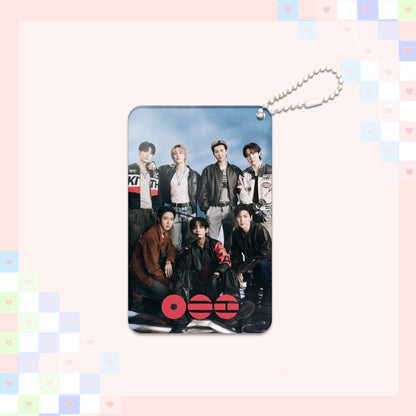 KPOP Custom Keychain Idol World Tour 3-inch ARIARNG Acrylic Keychain Digital Photo Video Recording Fashionable