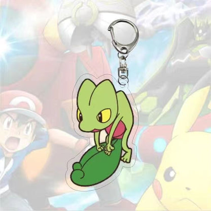 Custom Anime  Acrylic Keychain Multi Color UV Printed Waterproof Cartoon Charm for Gifts Souvenirs