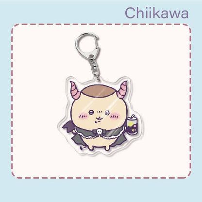 Japanese Anime Chiikawa Acrylic Keychain Hachiware Usagi Cute Lightweight Bag Pendant Decoration Gift