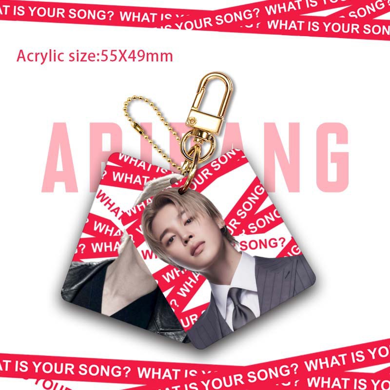 BTS ARIRANG Album Acrylic Phone Charm Set – Kpop Idol Hanging Accessories