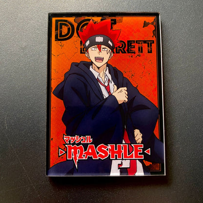 Anime Style Acrylic Square Fridge Magnets Magic School Inspired Magnetic Refrigerator Decor Custom