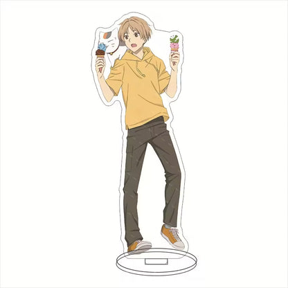 Custom Acrylic Standee Ornament Featuring Kiyoshi Natsume (Cat Teacher) Reiko Natsume Character Design Birthdaye