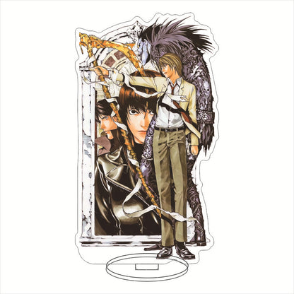 Death Note: Large Standee of Light Yagami, Misa Amane and Misa's Photo; L and Ryuk Acrylic Figurines