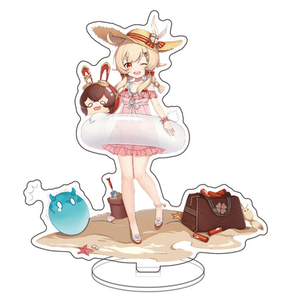 Genshin Impact Acrylic Stands: Hu Tao, Gan Yu, Keqing, Kley, Venti, Xingqiu, Diluc, Zhongli, Yanfei Figurines – Anime & Manga