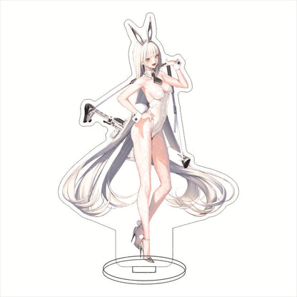 Anime Girl Standee Double-Sided Clear Display Figure Kawaii Character Desk Decor Collectible Gift Acrylic Standee