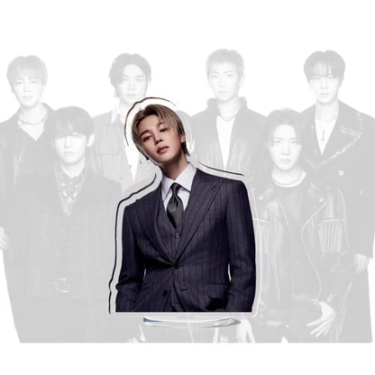 Custom Keychain Bangtan Boys JK V JIMIN New Album Comeback Double-Sided Standee Desktop Ornament