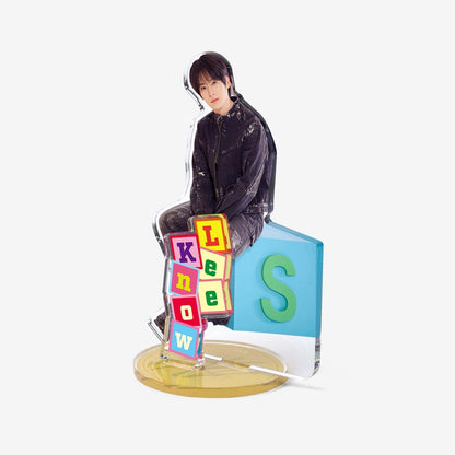 Custom Kpop Idol Standing Figure Display Figure Double Sided Printed Cartoon Idol  Acrylic Stand