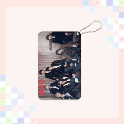 KPOP Custom Keychain Idol World Tour 3-inch ARIARNG Acrylic Keychain Digital Photo Video Recording Fashionable