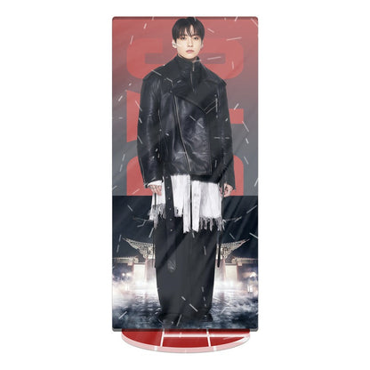 BTS 2026 World Tour Acrylic Stained Glass Standee – Double Layer Printed Display (BTS 7V)