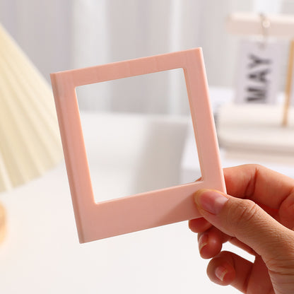 Custom Art Deco Shape Magnetic Sticker Plastic Refrigerator Magnet Mini for Instax Acrylic Picture Frame