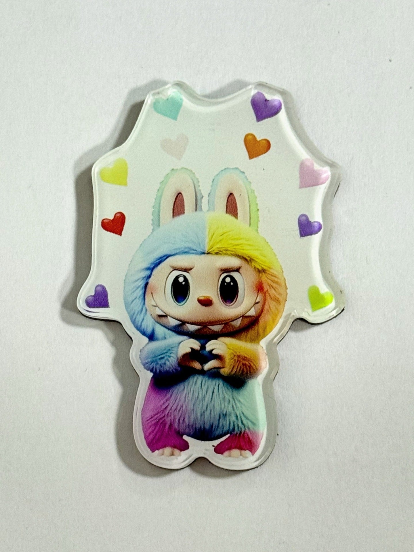 Custom Cute 3D Cartoon Acrylic Fridge Magnets Creative Magnetic Refrigerator Decor