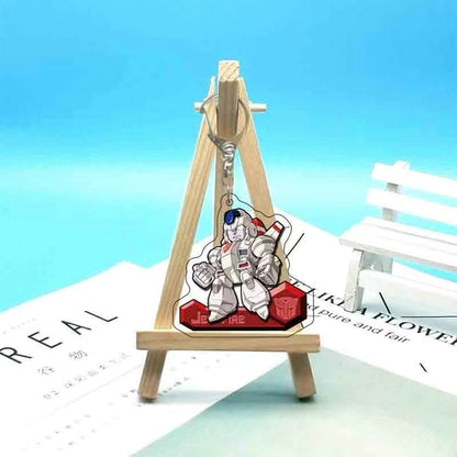 Robot Anime Character Keychain – Cool Mecha Style Pendant for Bags, Car Accessories & Gifts Acrylic Keychain