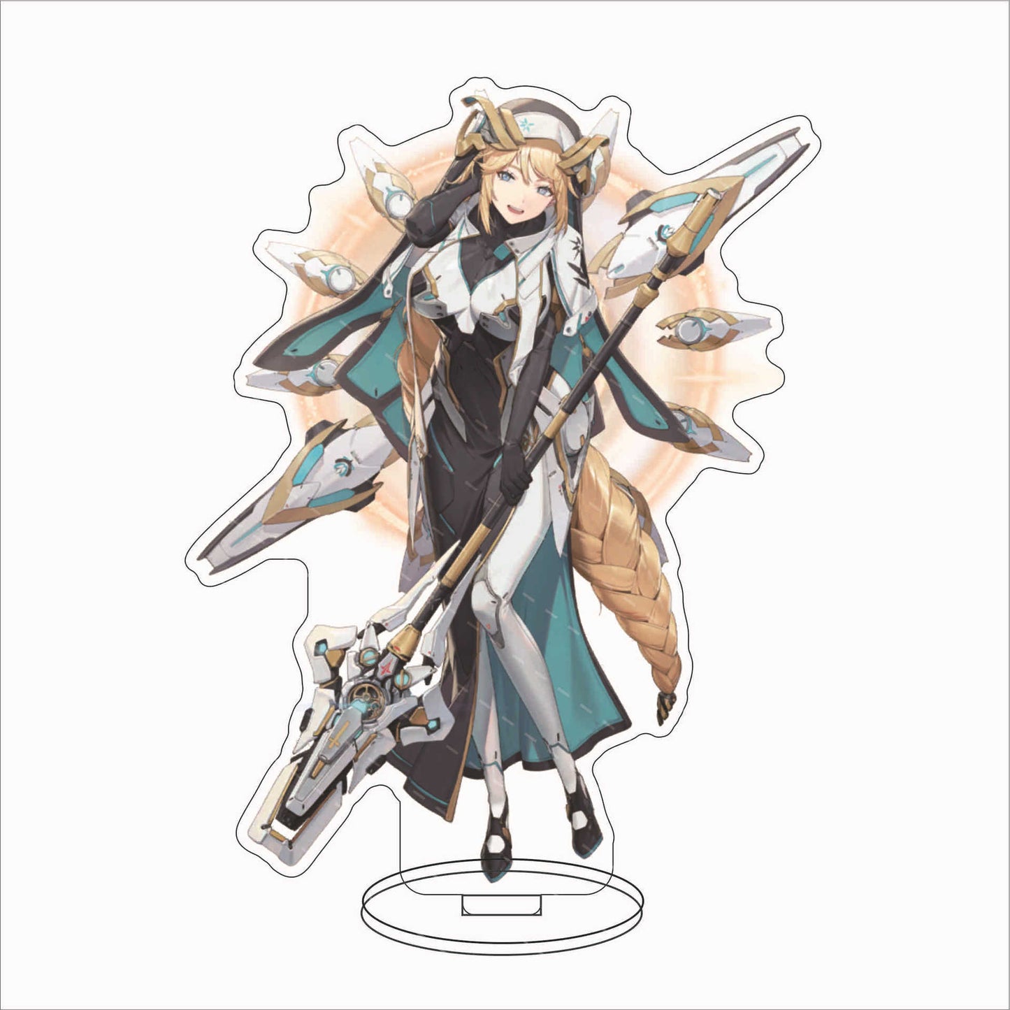 Anime Girl Standee Double-Sided Clear Display Figure Kawaii Character Desk Decor Collectible Gift Acrylic Standee