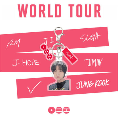 BTS 2026 Comeback Tour Acrylic Keychain – Kpop Idol Charm (V Kim Taehyung Edition)