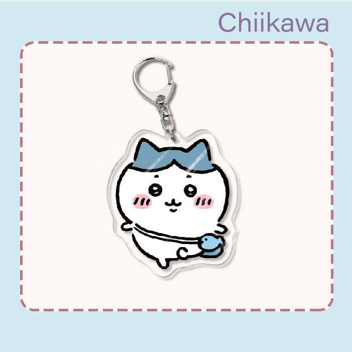 Japanese Anime Chiikawa Acrylic Keychain Hachiware Usagi Cute Lightweight Bag Pendant Decoration Gift