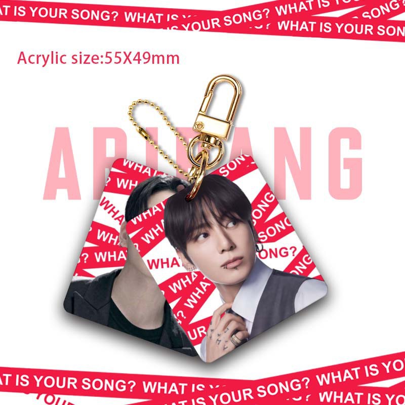 BTS ARIRANG Album Acrylic Phone Charm Set – Kpop Idol Hanging Accessories