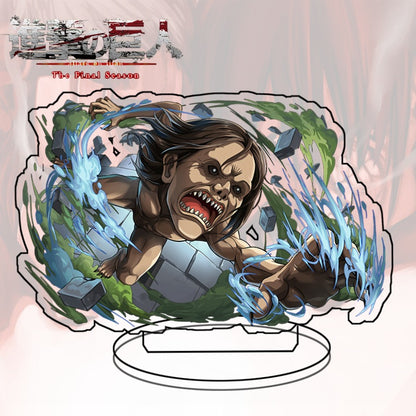 Attack on Titan Acrylic Standee  Eren Yeager Sasha Blouse Anime Figure Desk Decor Collectible Gift