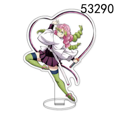 Demon Slayer: Kimetsu no Yaiba Season 3 Acrylic Stands: Nezuko, Butterfly Girl, Zenitsu Agatsuma, Tanjiro Kamado