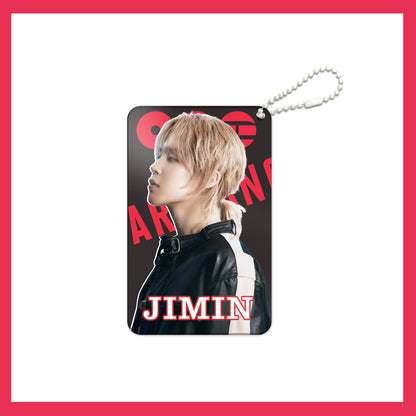 KPOP Custom Keychain Idol World Tour 3-inch ARIARNG Acrylic Keychain Digital Photo Video Recording Fashionable
