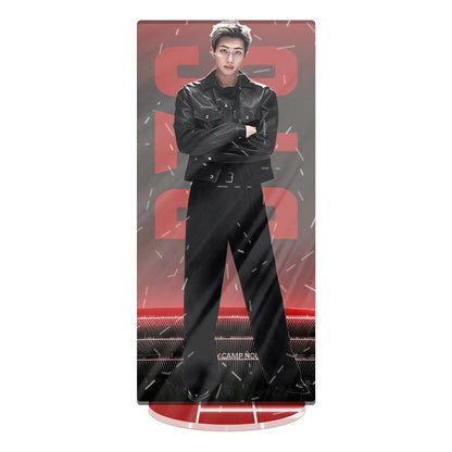 BTS 2026 World Tour Acrylic Stained Glass Standee – Double Layer Printed Display (BTS 7V)
