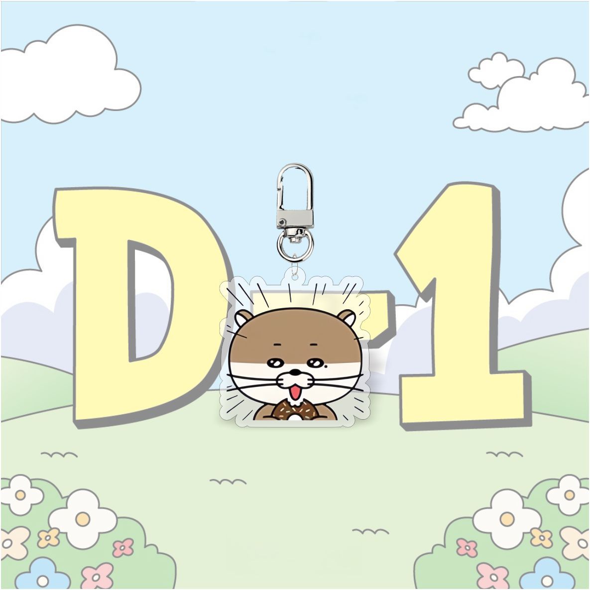 KPOP Idol BOYNEXTDOOR Cute Cartoon Digital Photo Acrylic Keychain UV Printing Waterproof Charm Pendant