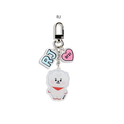 Kpop Idol Custom BTS Acrylic Keychain Cartoon Idol Style Charm Pendant for Gifts Souvenirs Fans