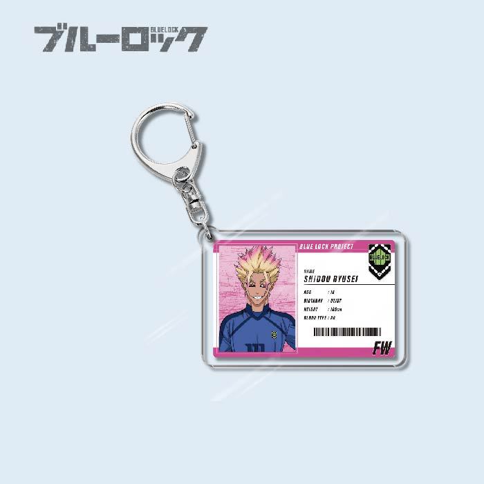 Custom Keychain Designs Anime Blue Lock Cartoon Character Double Sided Acrylic Light Weight UV Printed
