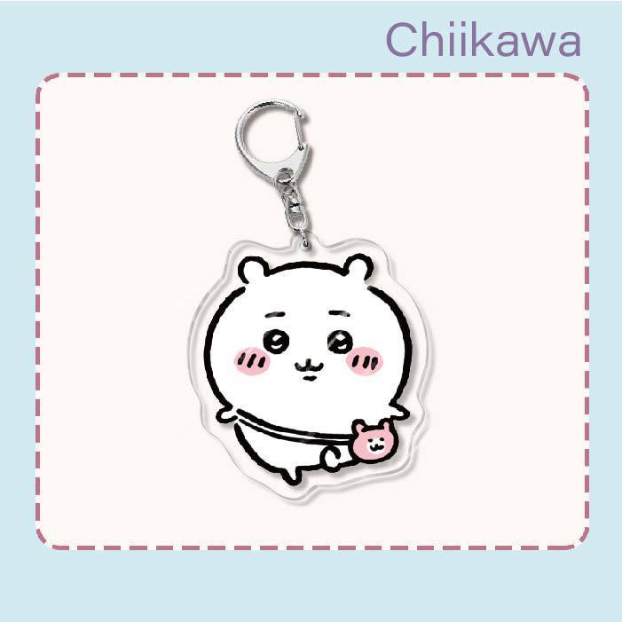 Japanese Anime Chiikawa Acrylic Keychain Hachiware Usagi Cute Lightweight Bag Pendant Decoration Gift