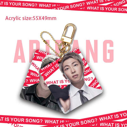 BTS ARIRANG Album Acrylic Phone Charm Set – Kpop Idol Hanging Accessories