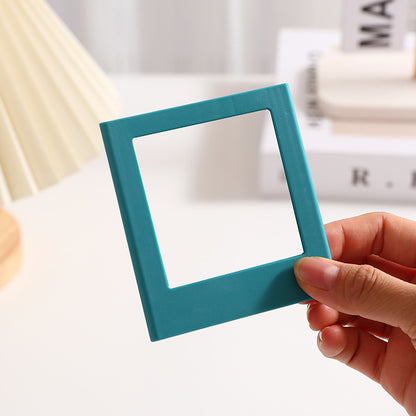 Custom Art Deco Shape Magnetic Sticker Plastic Refrigerator Magnet Mini for Instax Acrylic Picture Frame
