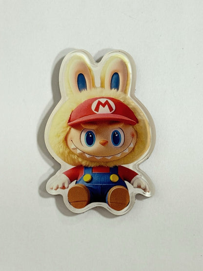Custom Cute 3D Cartoon Acrylic Fridge Magnets Creative Magnetic Refrigerator Decor