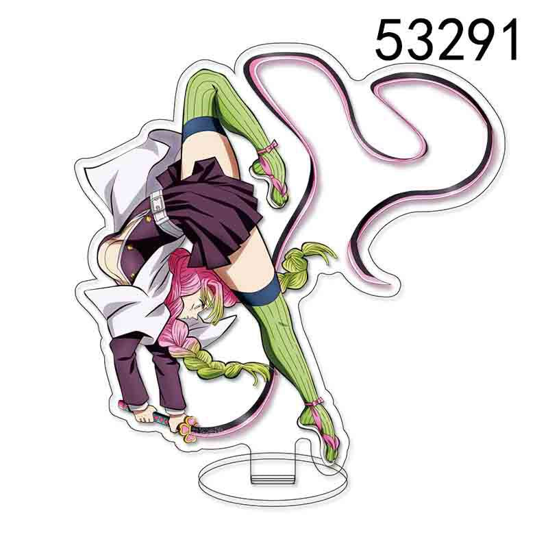 Demon Slayer: Kimetsu no Yaiba Season 3 Acrylic Stands: Nezuko, Butterfly Girl, Zenitsu Agatsuma, Tanjiro Kamado