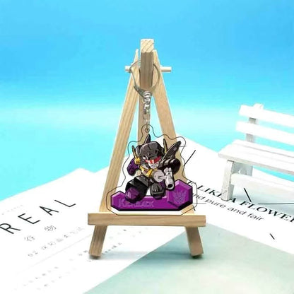 Robot Anime Character Keychain – Cool Mecha Style Pendant for Bags, Car Accessories & Gifts Acrylic Keychain