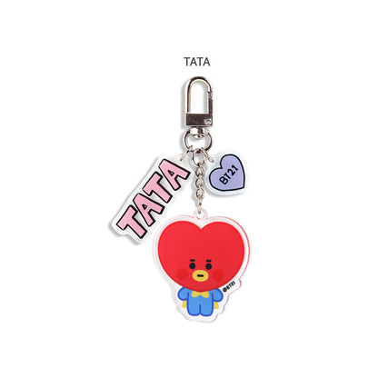 Kpop Idol Custom BTS Acrylic Keychain Cartoon Idol Style Charm Pendant for Gifts Souvenirs Fans