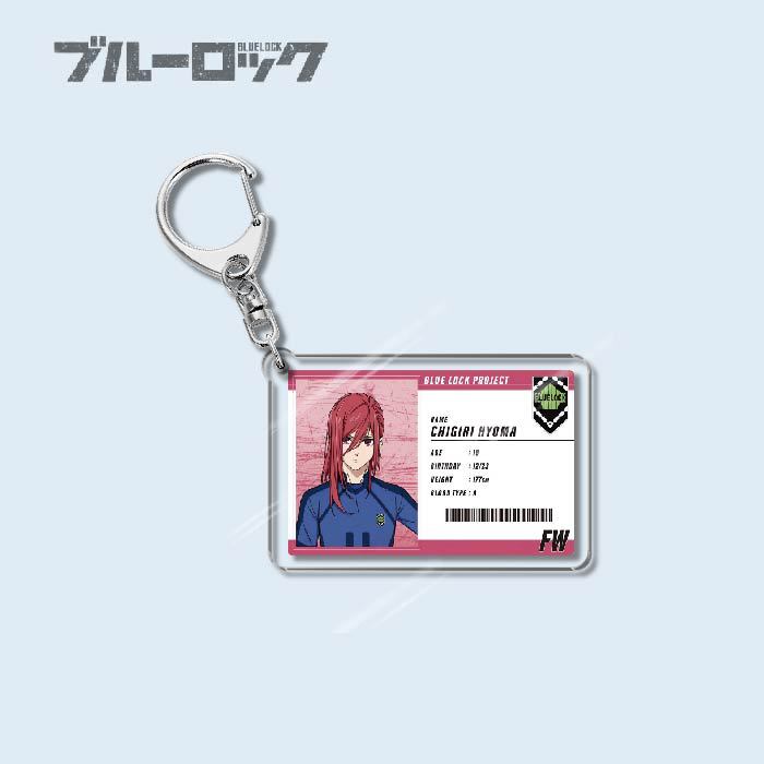 Custom Keychain Designs Anime Blue Lock Cartoon Character Double Sided Acrylic Light Weight UV Printed