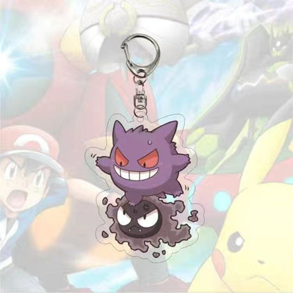 Custom Anime  Acrylic Keychain Multi Color UV Printed Waterproof Cartoon Charm for Gifts Souvenirs