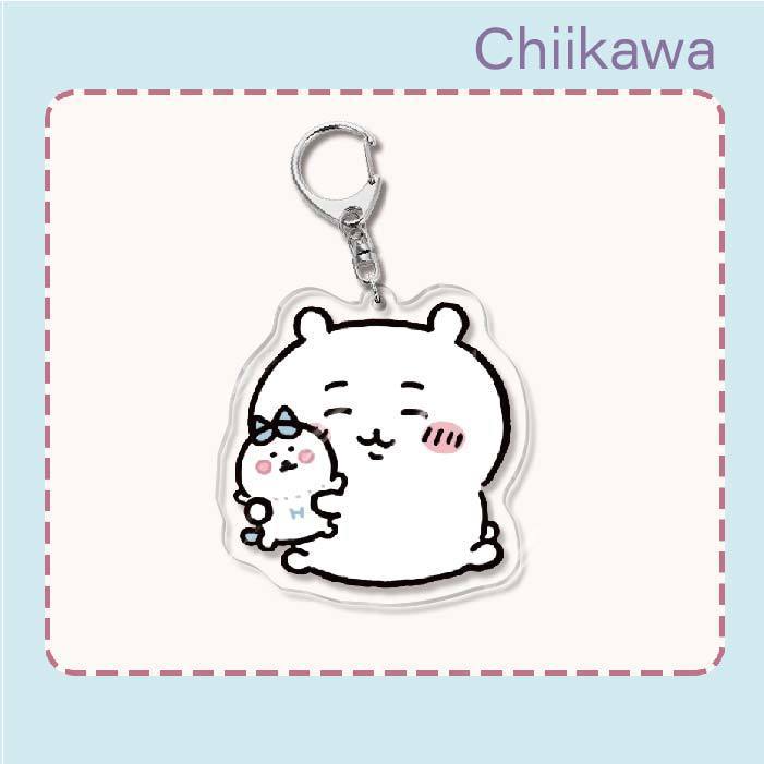 Japanese Anime Chiikawa Acrylic Keychain Hachiware Usagi Cute Lightweight Bag Pendant Decoration Gift