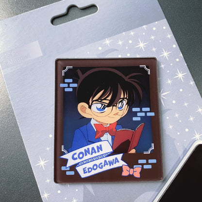 Anime Style Acrylic Photo Frame Fridge Magnets  Polaroid-Inspired Magnetic Refrigerator Decor