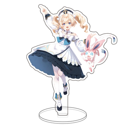 Genshin Impact Acrylic Stands: Hu Tao, Gan Yu, Keqing, Kley, Venti, Xingqiu, Diluc, Zhongli, Yanfei Figurines – Anime & Manga