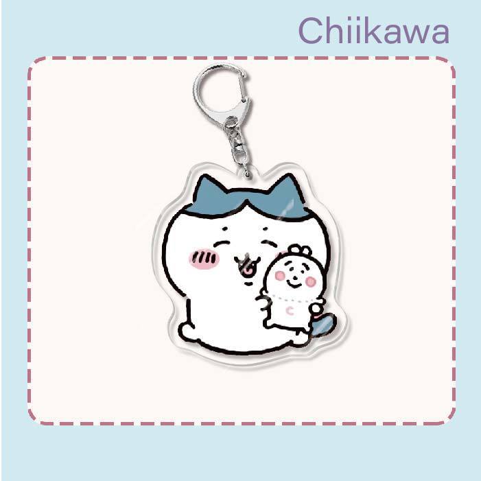 Japanese Anime Chiikawa Acrylic Keychain Hachiware Usagi Cute Lightweight Bag Pendant Decoration Gift
