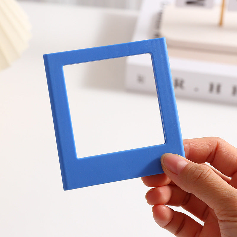 Custom Art Deco Shape Magnetic Sticker Plastic Refrigerator Magnet Mini for Instax Acrylic Picture Frame