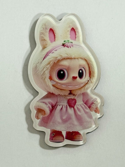 Custom Cute 3D Cartoon Acrylic Fridge Magnets Creative Magnetic Refrigerator Decor