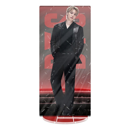 BTS 2026 World Tour Acrylic Stained Glass Standee – Double Layer Printed Display (BTS 7V)