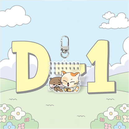 KPOP Idol BOYNEXTDOOR Cute Cartoon Digital Photo Acrylic Keychain UV Printing Waterproof Charm Pendant