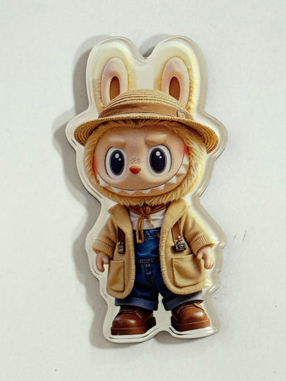 Custom Cute 3D Cartoon Acrylic Fridge Magnets Creative Magnetic Refrigerator Decor