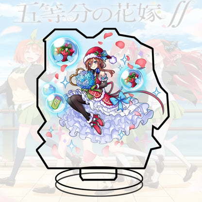 Quintessential Quintuplets Acrylic Stand Miku Ichika Yotsuba Itsuki Heart Anime Figure Desk Decor Gift