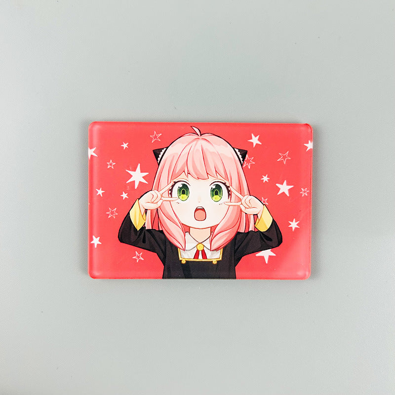 DIY Cartoon Acrylic Fridge Magnets –Cute Magnetic Refrigerator Decor Set