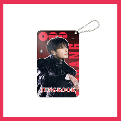 KPOP Custom Keychain Idol World Tour 3-inch ARIARNG Acrylic Keychain Digital Photo Video Recording Fashionable
